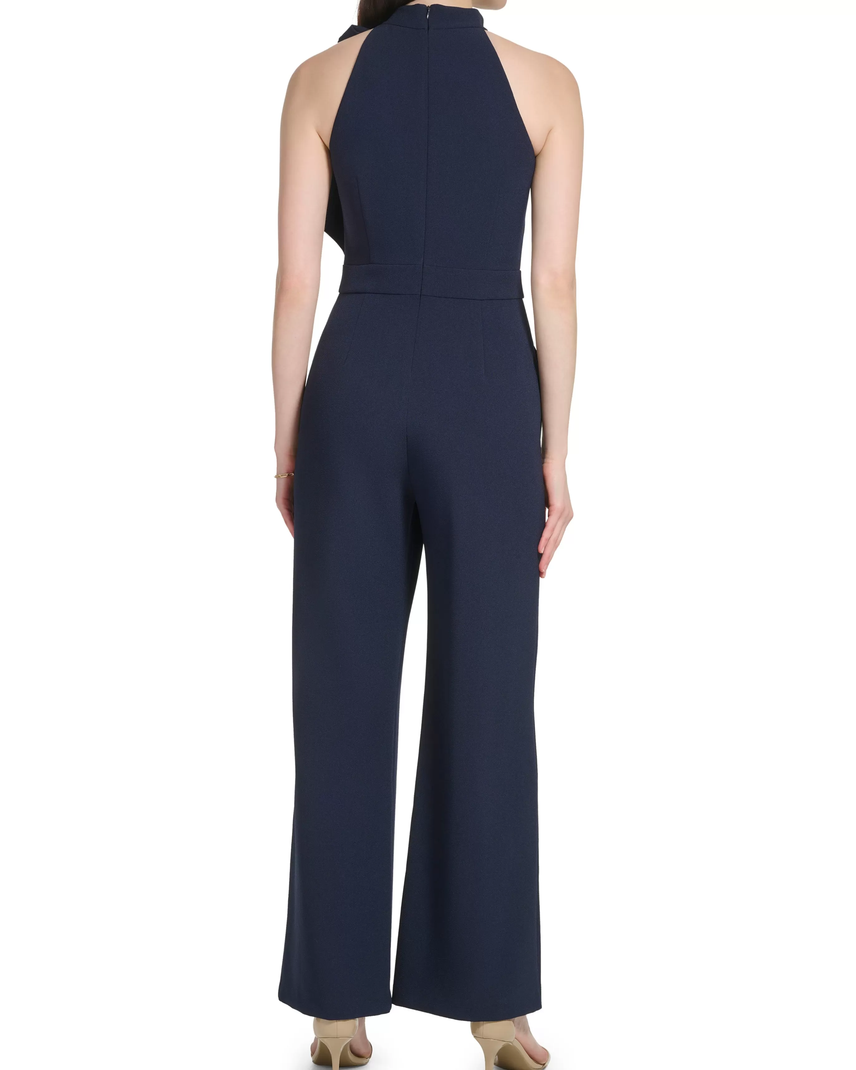 Vince Camuto Jumpsuits^Bow-Neck Halter Jumpsuit