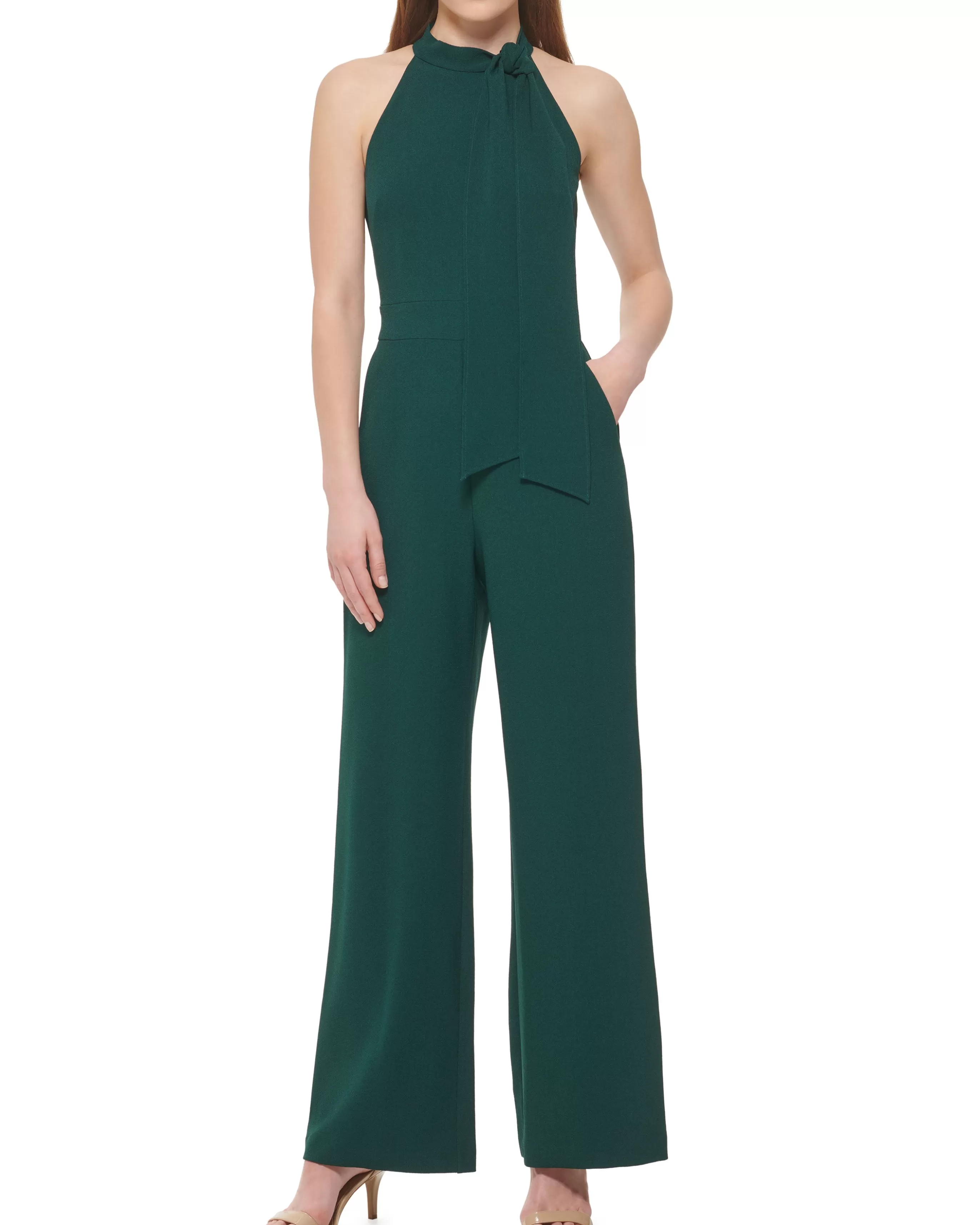 Vince Camuto Jumpsuits^Bow-Neck Jumpsuit