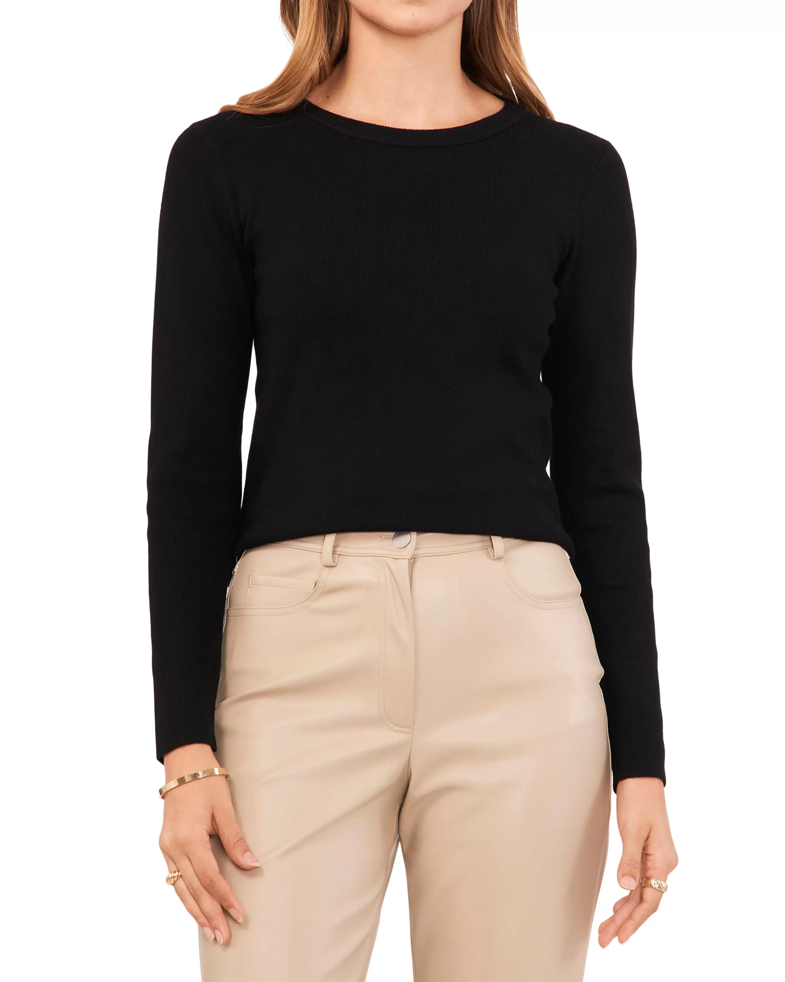 Vince Camuto Tops^Lace Yoke Cutout Top