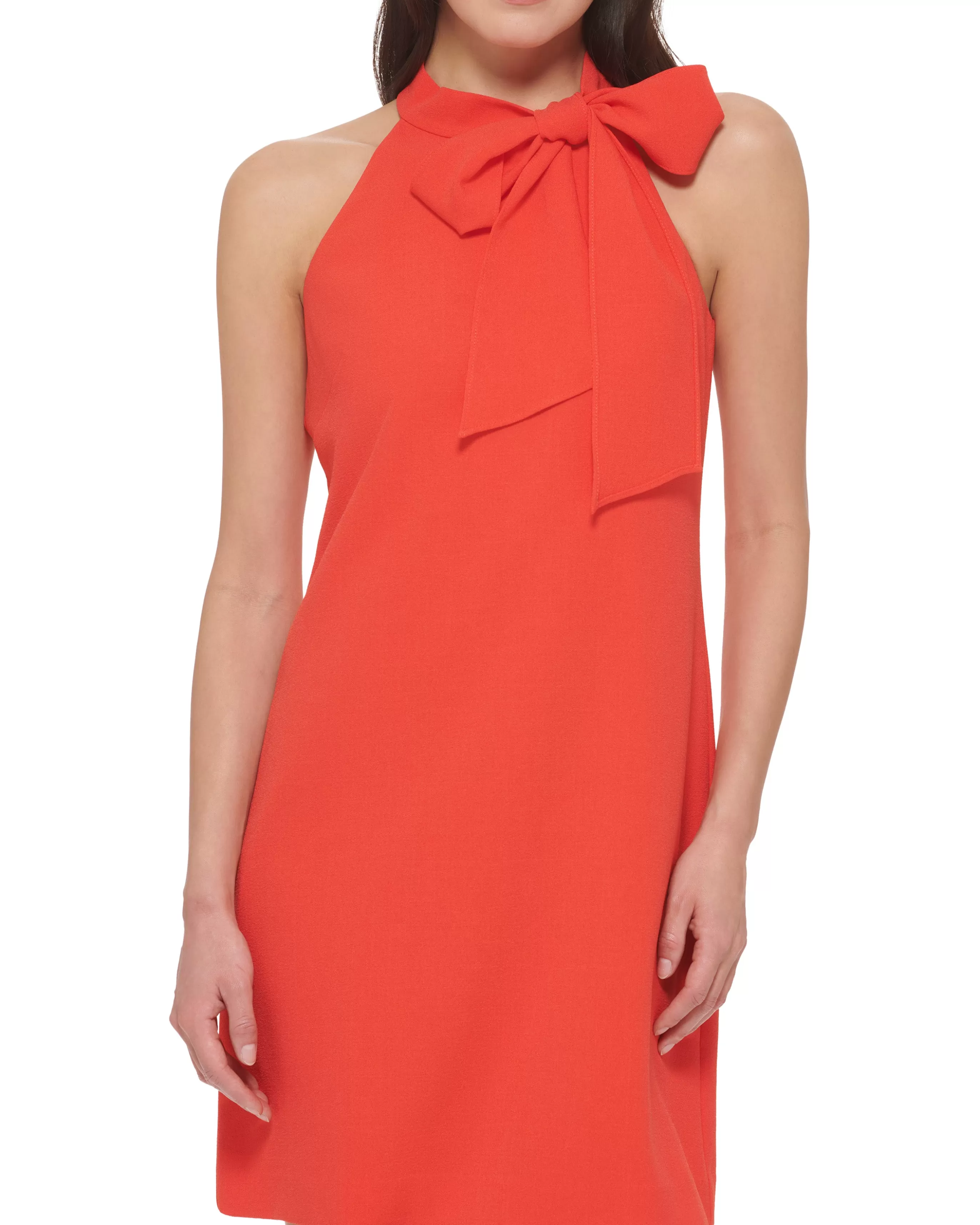 Vince Camuto Dresses | Petite^Petite Bow-Neck Dress