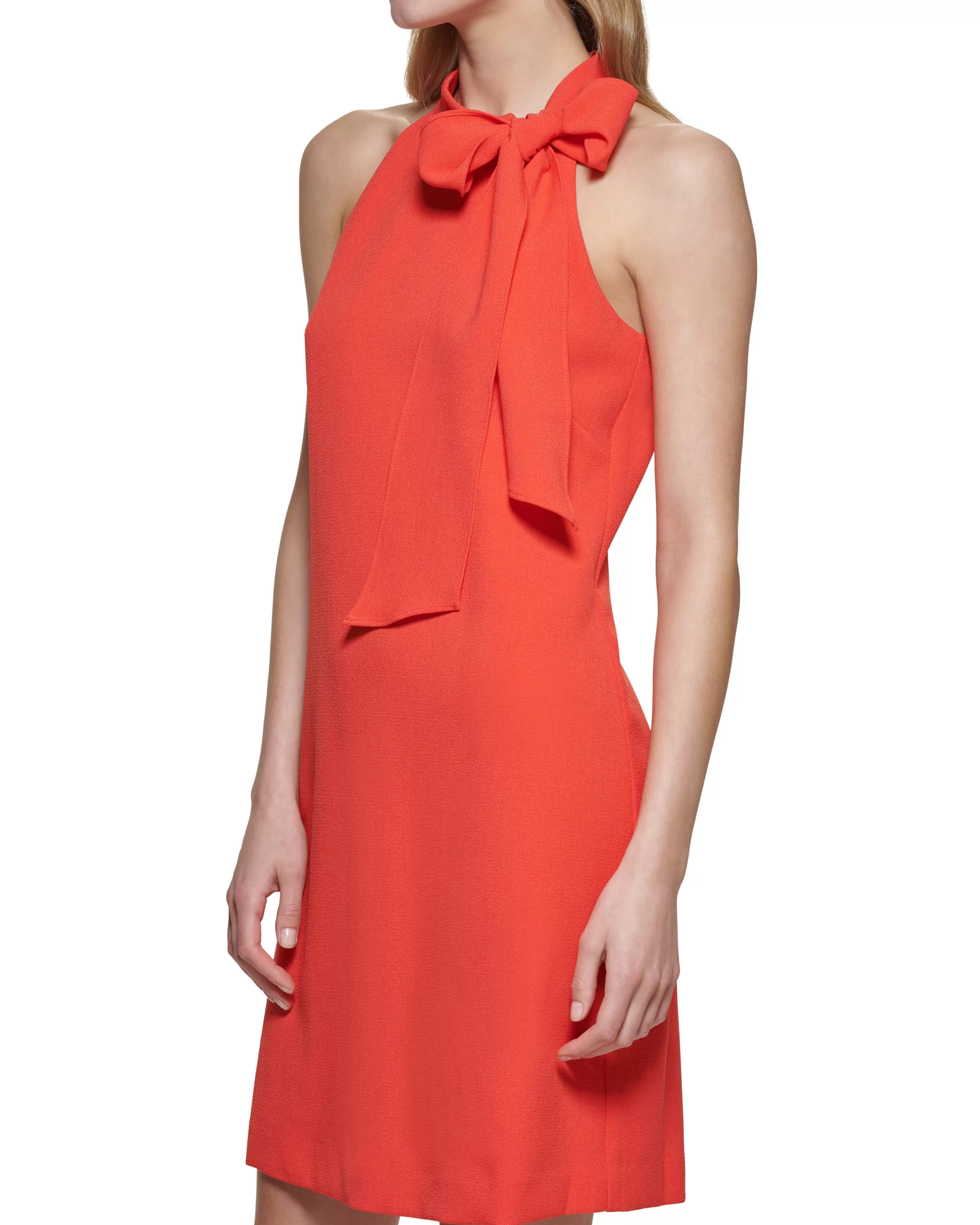 Vince Camuto Dresses | Petite^Petite Bow-Neck Dress