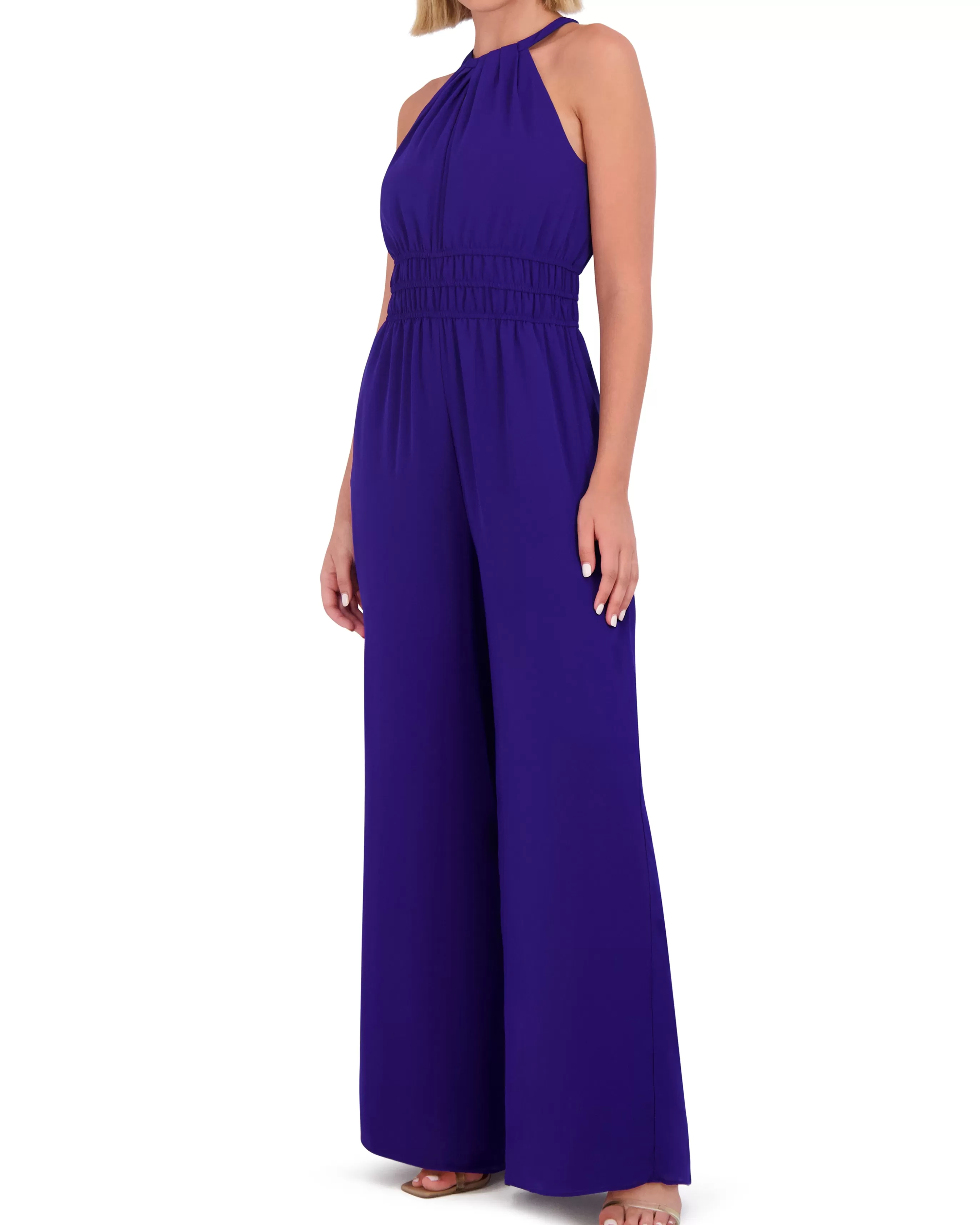 Vince Camuto Jumpsuits | Petite^Petite Ruched Keyhole Jumpsuit