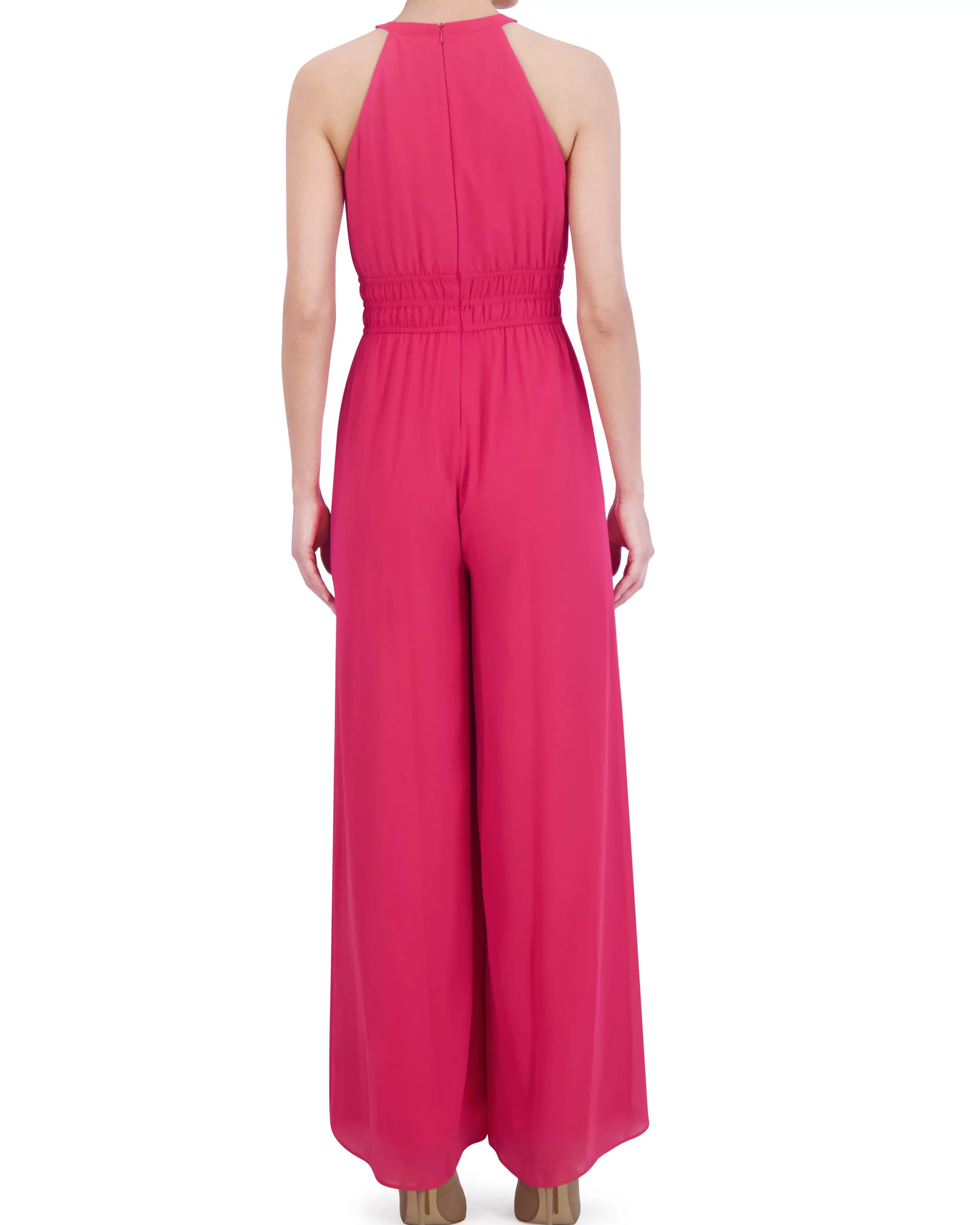 Vince Camuto Jumpsuits | Petite^Petite Ruched Keyhole Jumpsuit