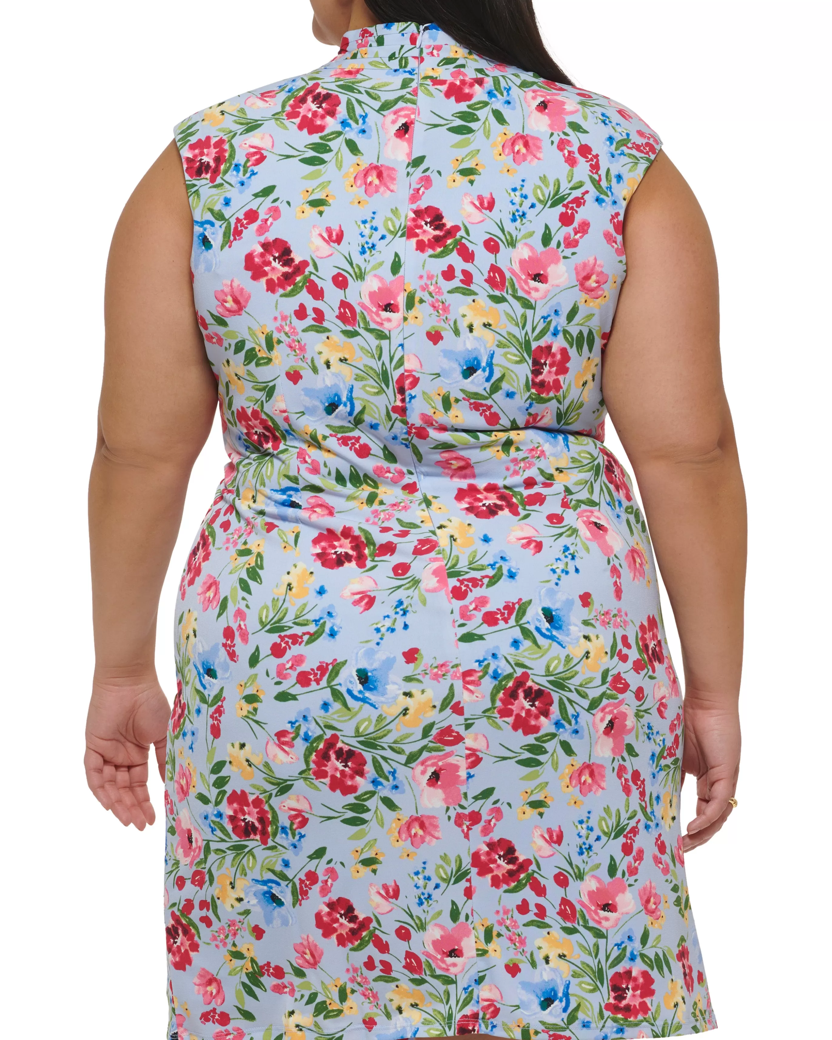 Vince Camuto Dresses | Plus-Size^Plus-Size Floral-Print Faux-Wrap Dress