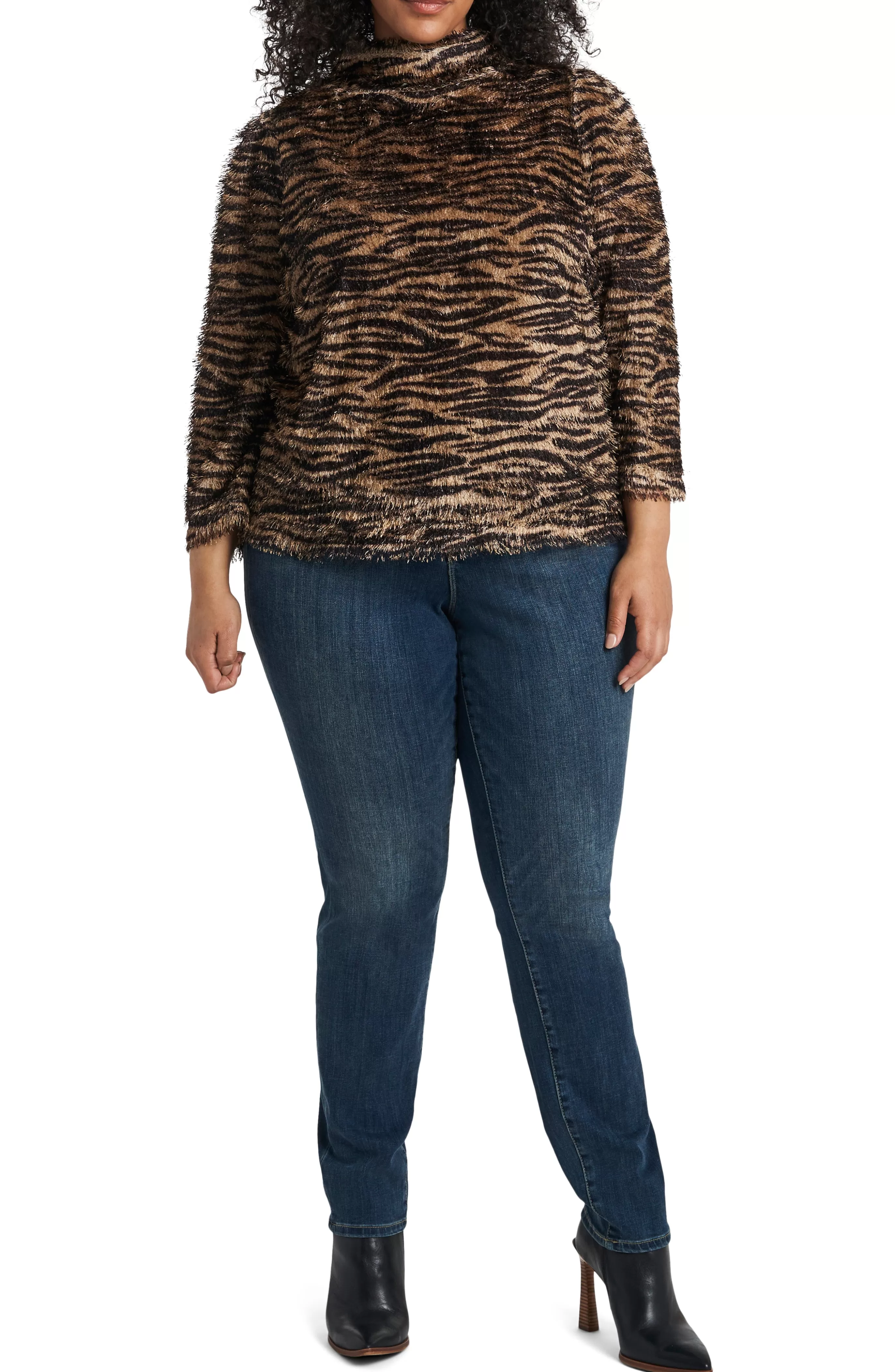 Vince Camuto Tops | Plus-Size^Plus-Size Long Sleeve Puff Shoulder Soft Knit Top
