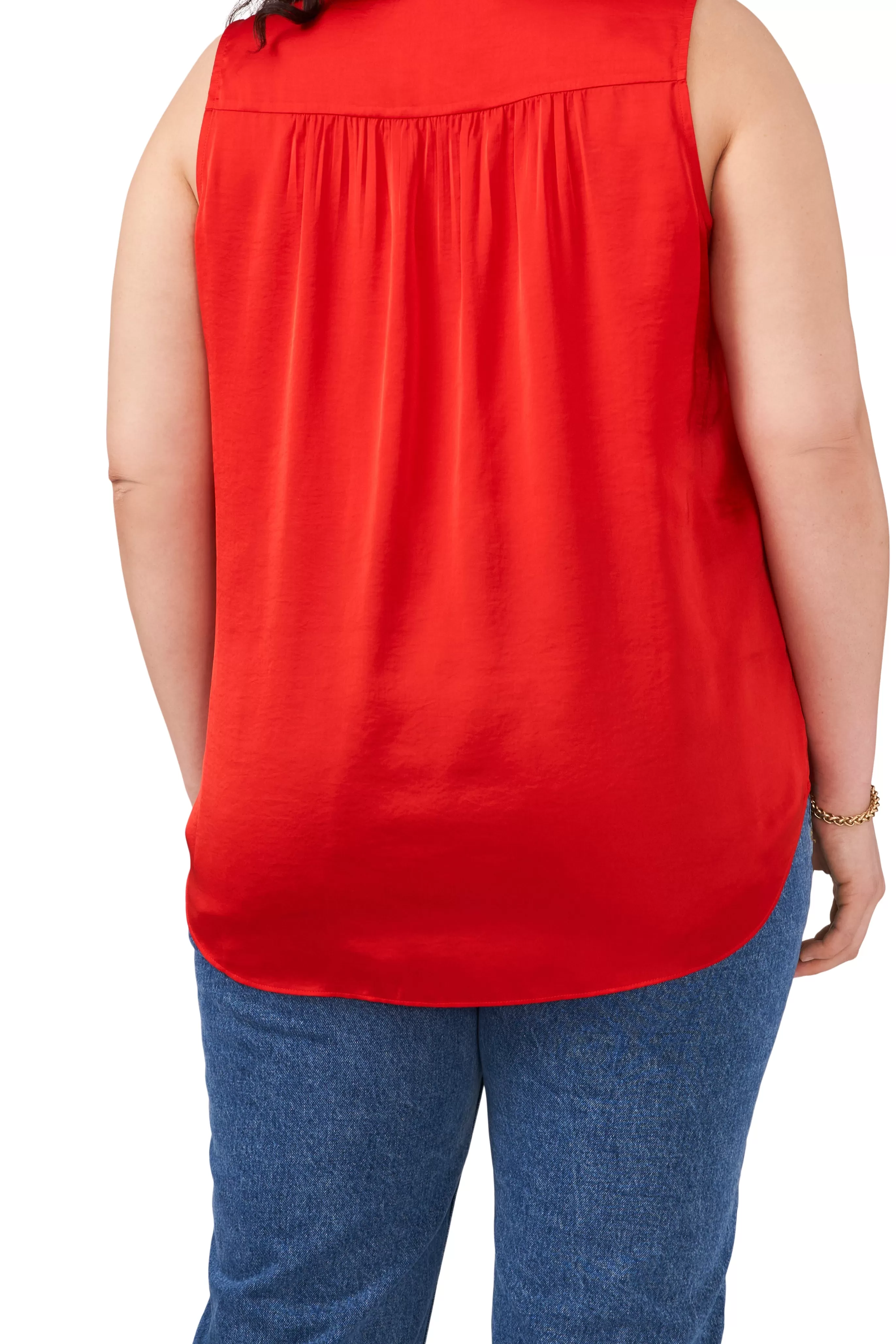 Vince Camuto Tops | Plus-Size^Plus-Size Sleeveless V-Neck Blouse