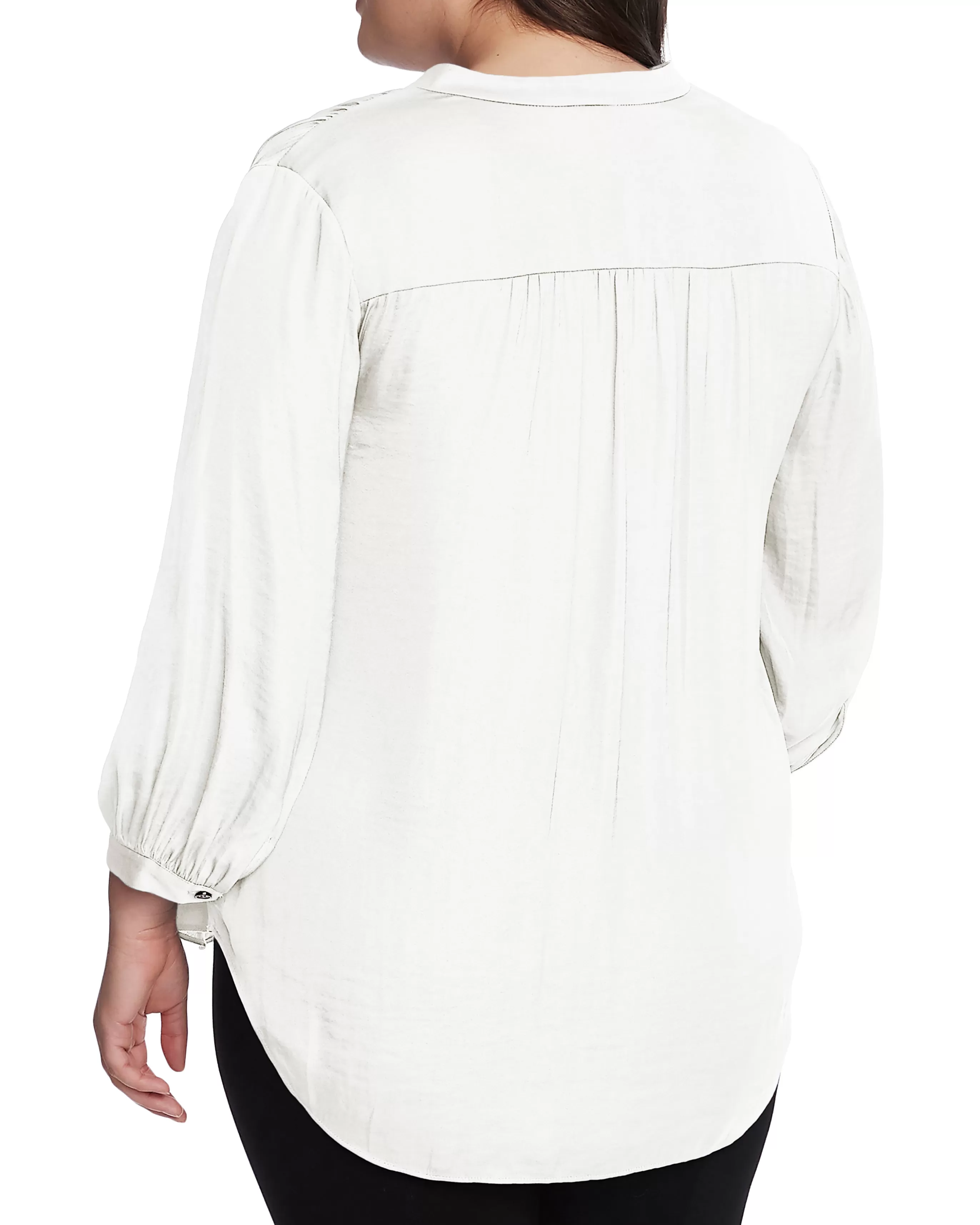 Vince Camuto Tops | Plus-Size^Plus-Size V-Neck Inverted Pleat Top