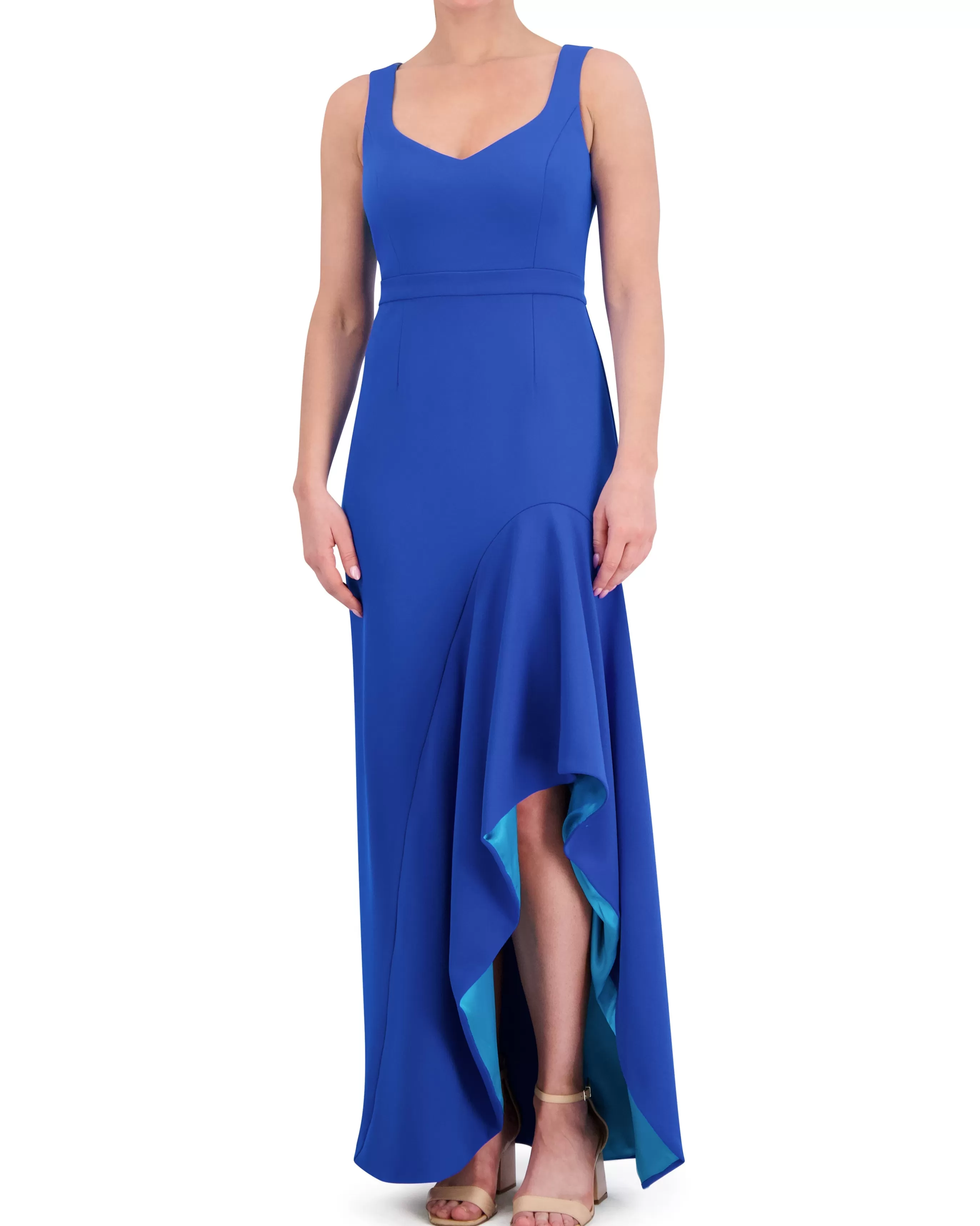 Vince Camuto Dresses^Ruffled Asymmetric-Hem Gown