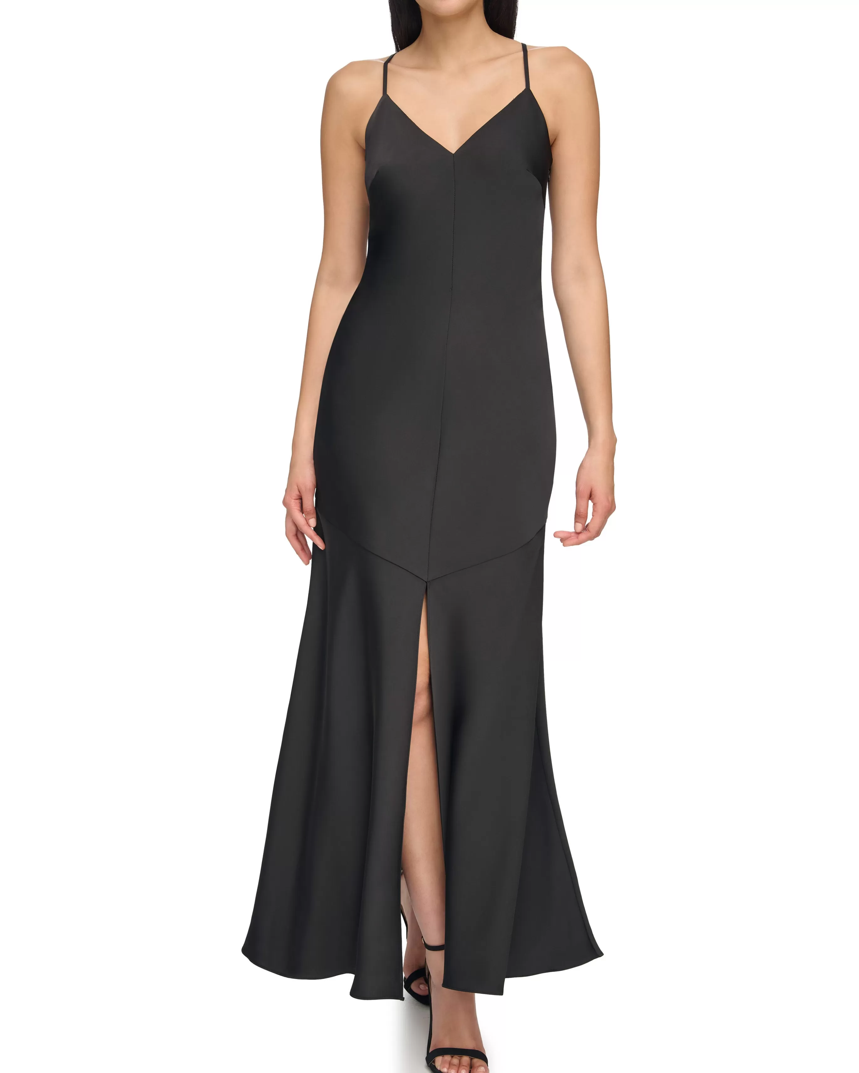 Vince Camuto Dresses^V-Neck Maxi Slip Dress